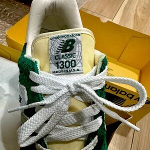 Brand New New Balance 1300 Aime Leon Dore in Green/Grey - Size 11.5